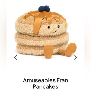 BNWT Amuseables Fran Pancakes